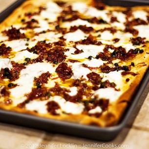 Brushcetta Pizza