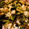 Roasted Brussels Sprouts and Cauliflower Roasted Brussels Sprouts and Cauliflower