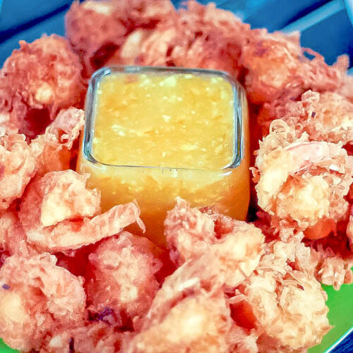 Crispy Coconut Shrimp with Sweet Chili Orange Sauce