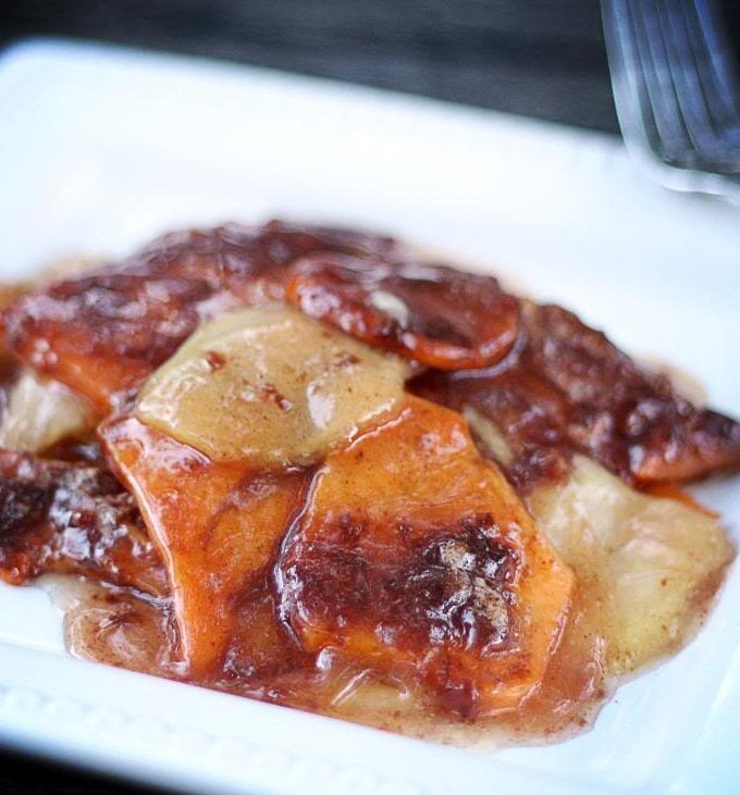 Sweet Potato and Apple Bake | JenniferCooks.com