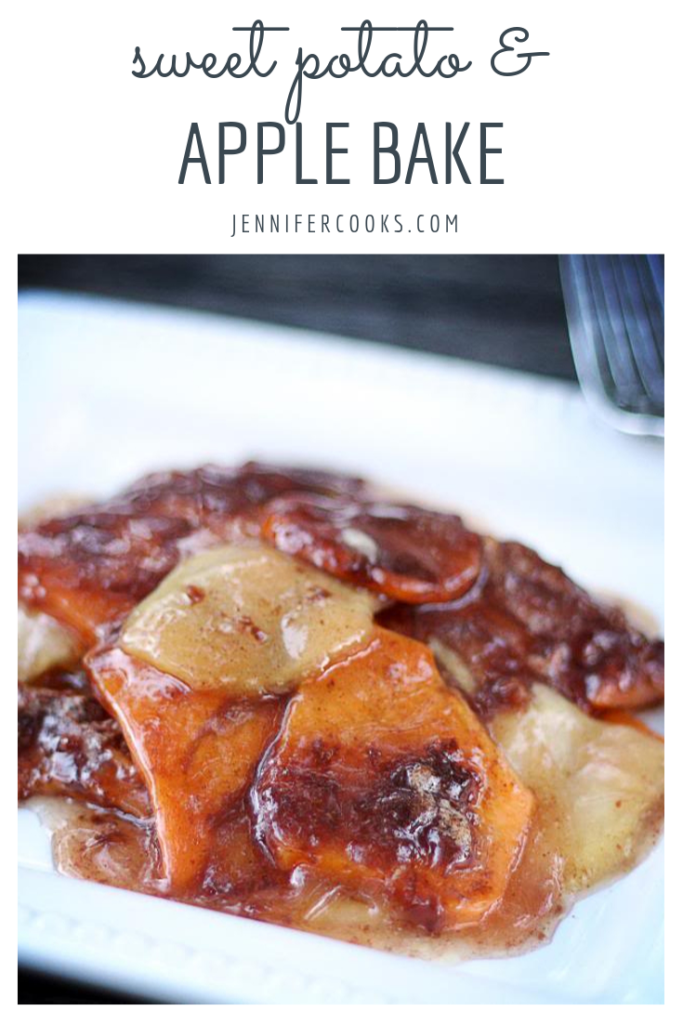 Sweet Potato and Apple Bake | JenniferCooks