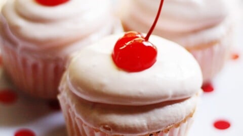 Shirley Temple Cupcakes | JenniferCooks.com