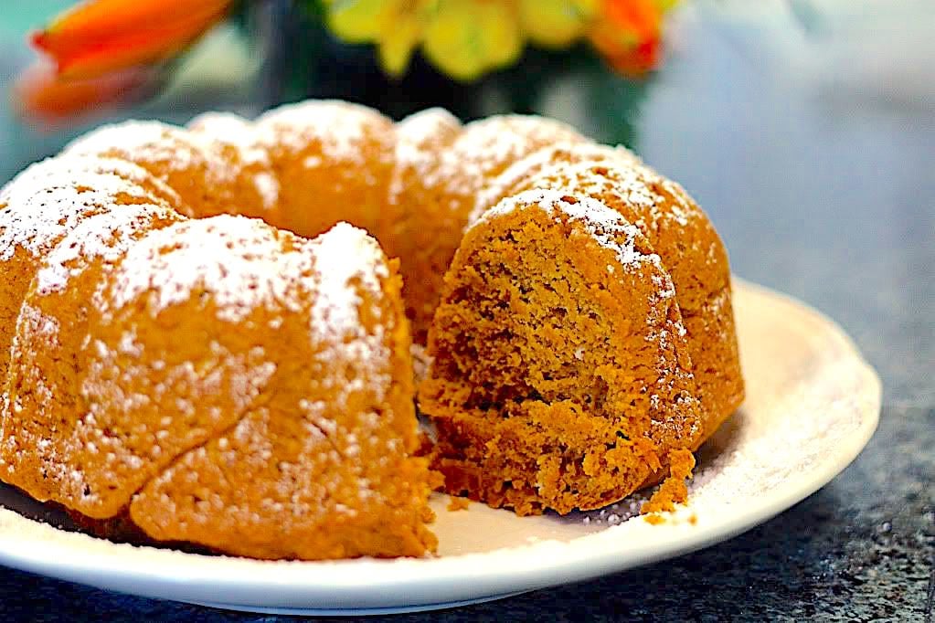 2 ingredient pumpkin cake