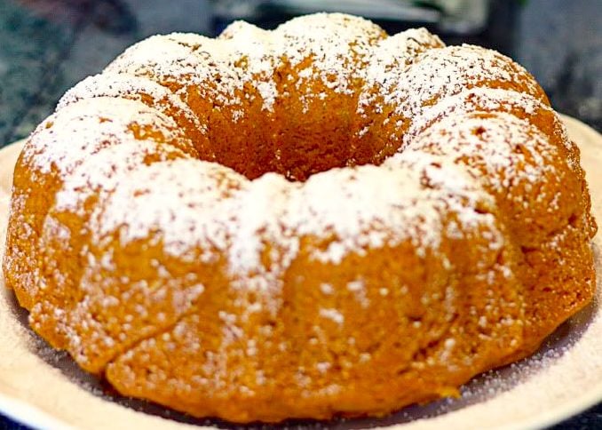 2 ingredient pumpkin cake