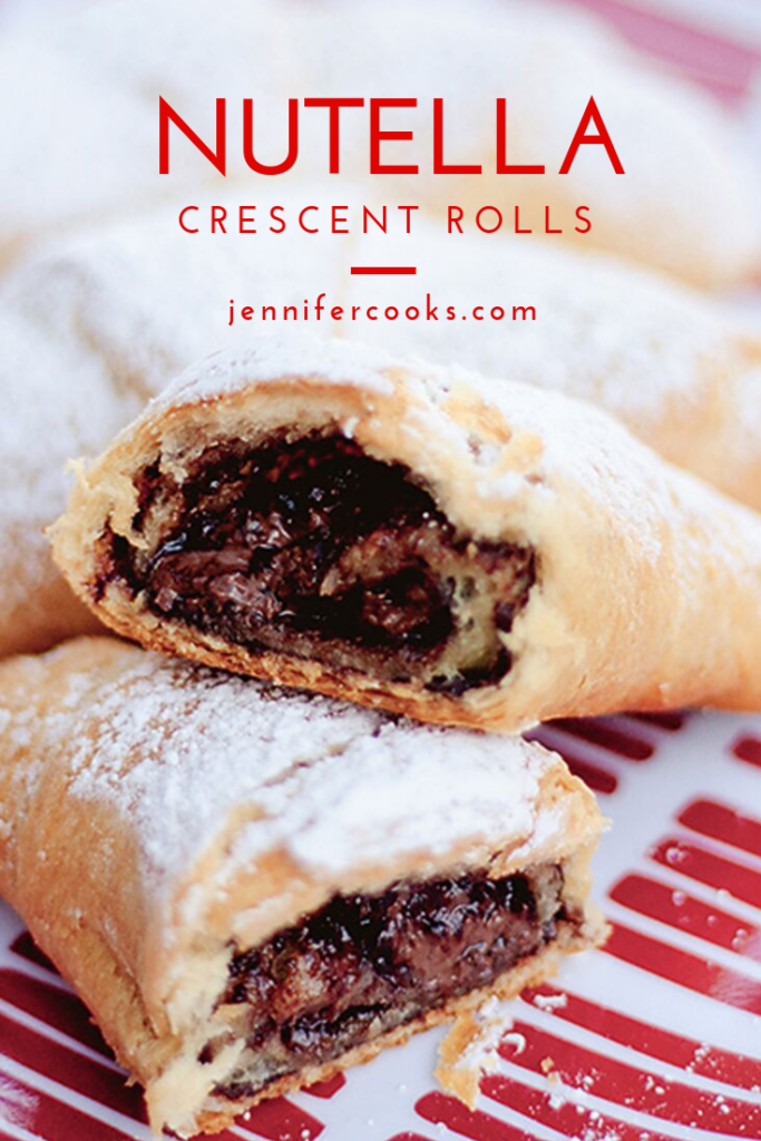 Nutella Crescent Rolls | JenniferCooks.com