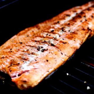Simply Grilled Wild Sockeye Salmon | JenniferCooks.com
