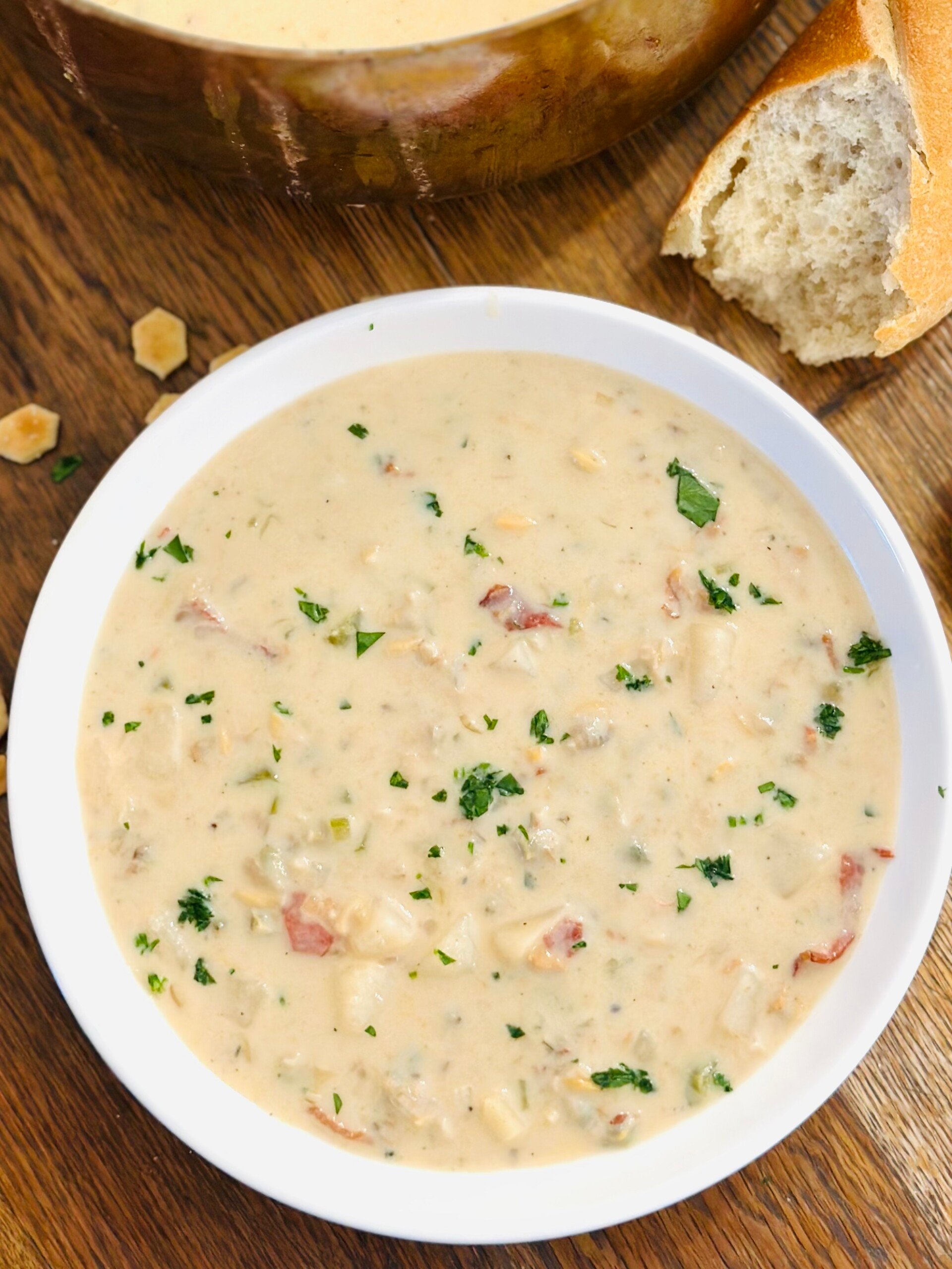 Easy New England Clam Chowder