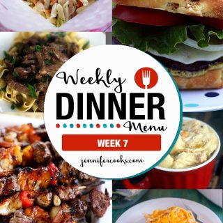 Weekly Dinner Menu: Week 7