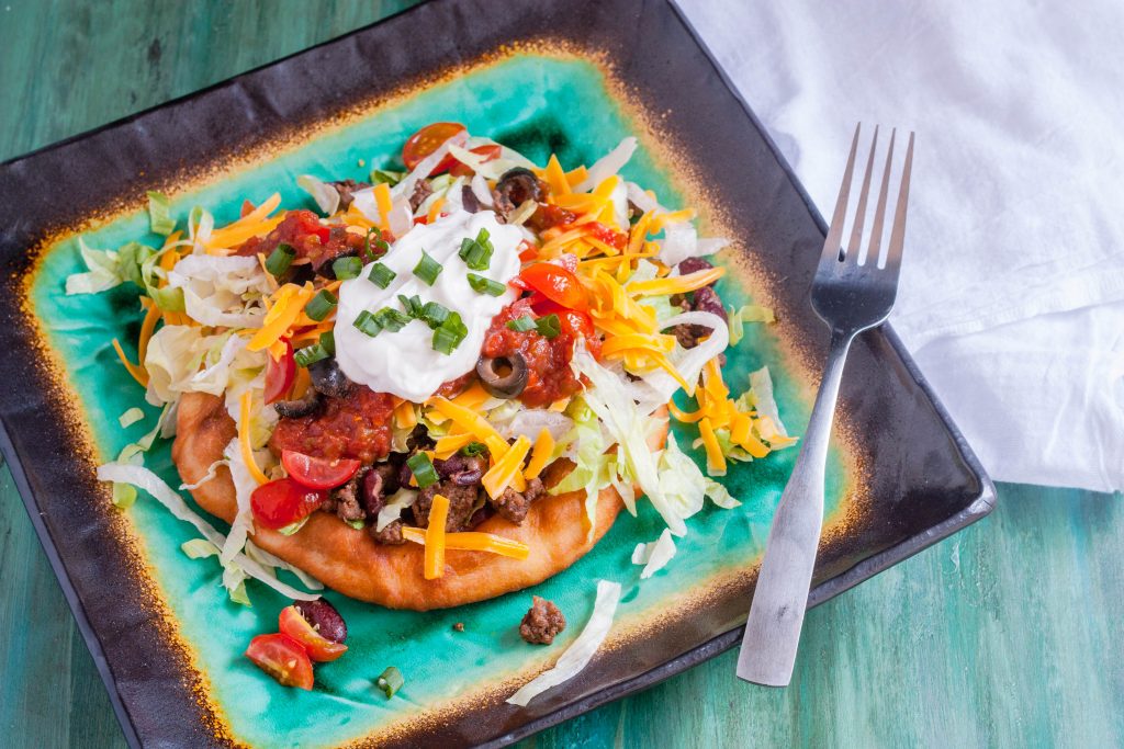 Indian Fry Bread Tacos | Jennifer Cooks