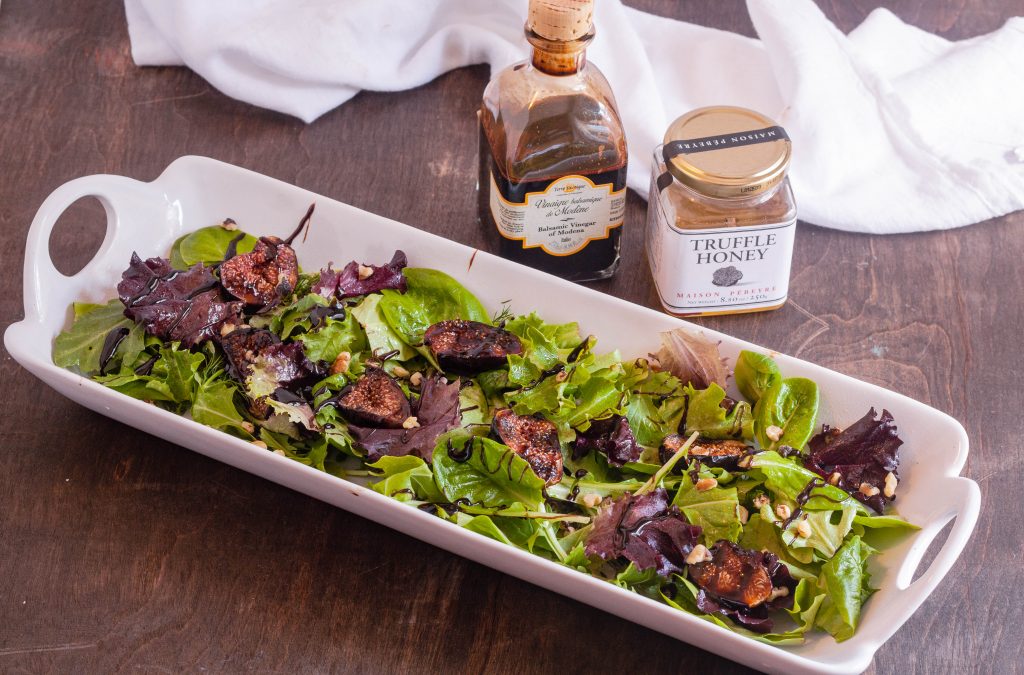 Balsamic Grilled Fig Salad | Jennifer Cooks