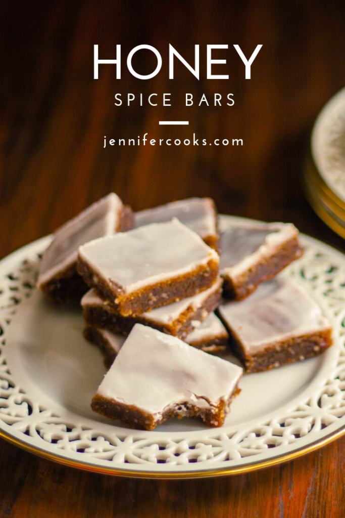 Honey Spice Bars | JenniferCooks.com