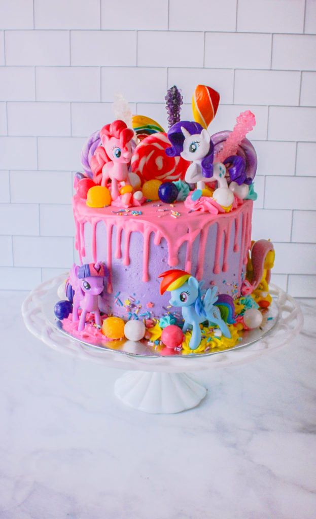 My Little Pony Cake | JenniferCooks.com