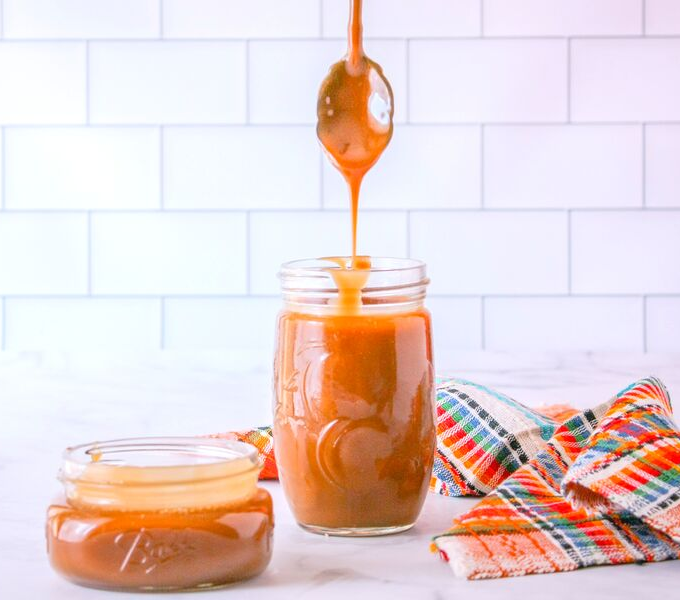 Homemade Salted Caramel Sauce | JenniferCooks.com