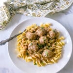 Swedish Meatballs on Jennifer Cooks
