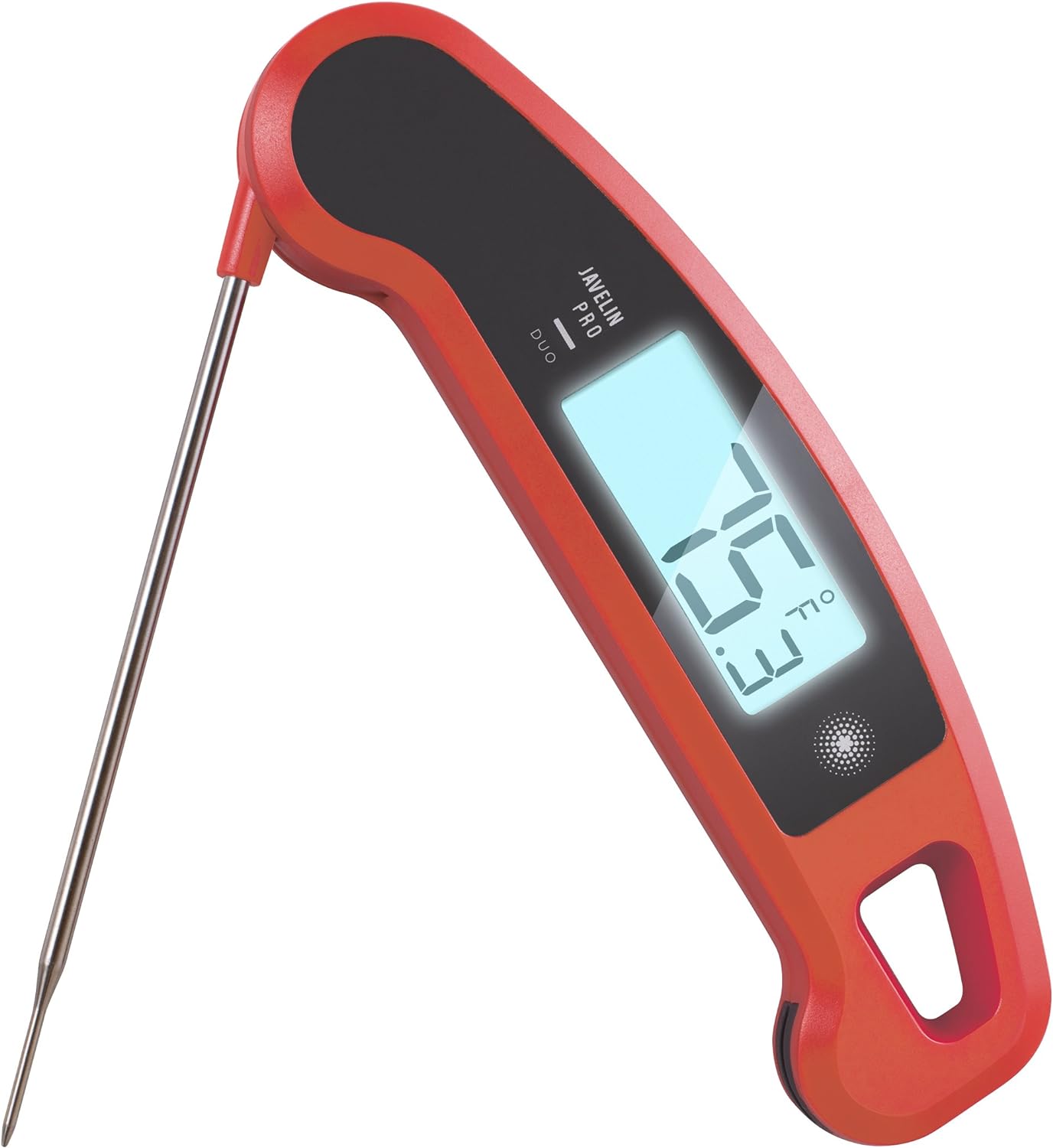 Red Instant Read Thermometer for cooking or baking