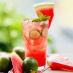 Refreshing Cucumber Watermelon Mojitos on Jennifer Cooks