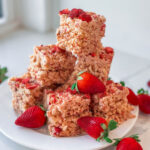 Strawberry Rice Krispie Treats on Jennifer Cooks