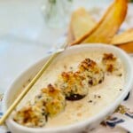 Creamy Crab Stuffed Mushrooms on Jennifer Cooks