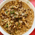 Easy One-Pot Beef Stroganoff on Jennifer Cooks