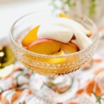 Prosecco Peaches and Cream on Jennifer Cooks