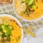 Creamy Chicken Enchilada Soup on Jennifer Cooks