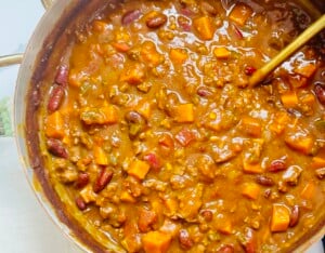 Hearty Guinness Pumpkin Chili on Jennifer Cooks
