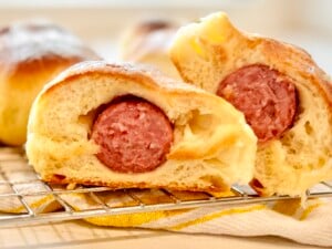 Texas Style Kolaches - Savory Sausage Klobasnek