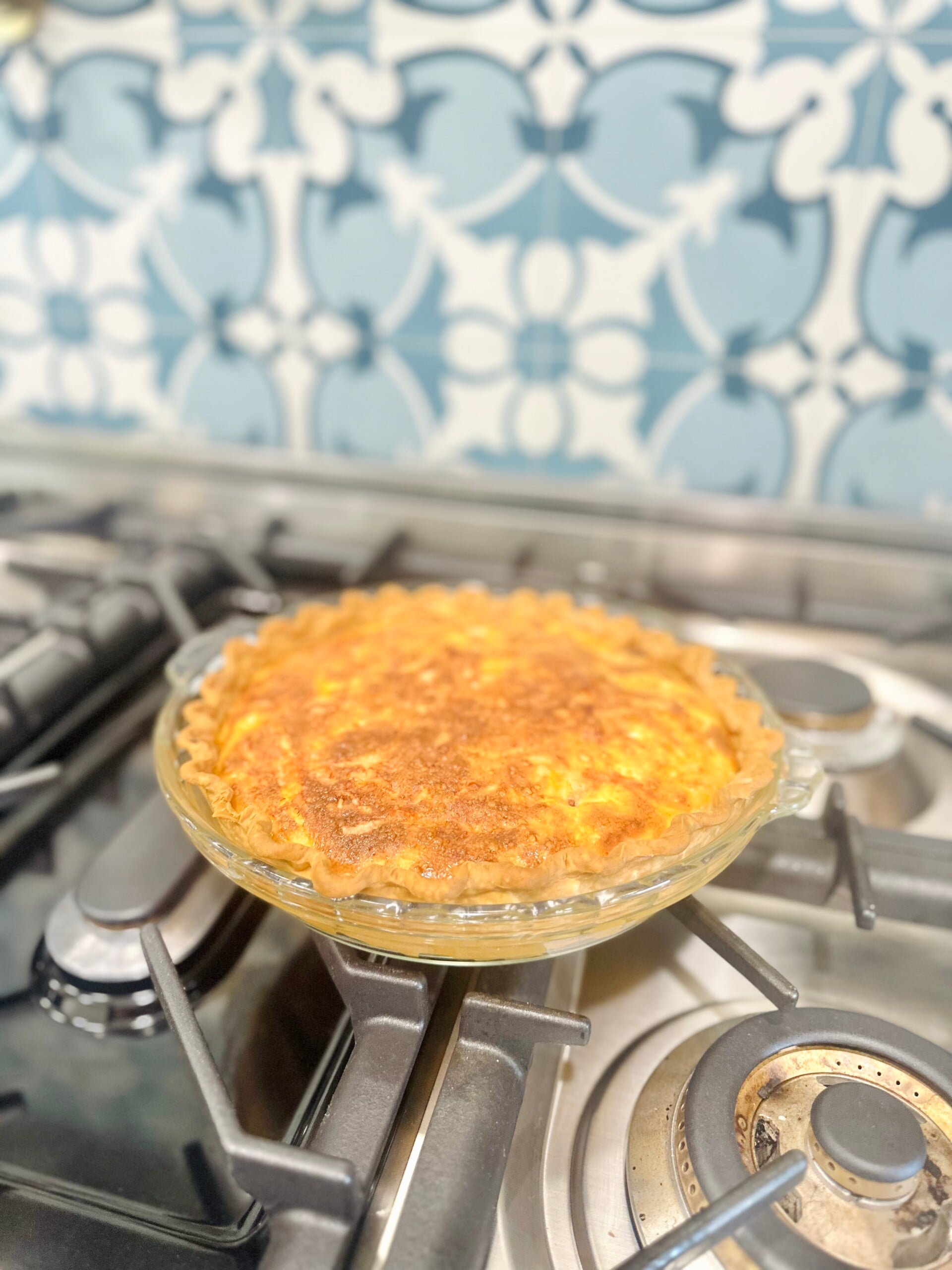 Finished Quiche Lorraine