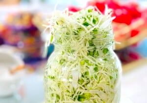 Spicy Curtido | Pickled Cabbage Slaw for Tacos
