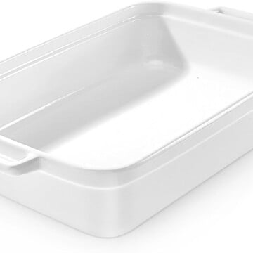 white 9x13 baking dish