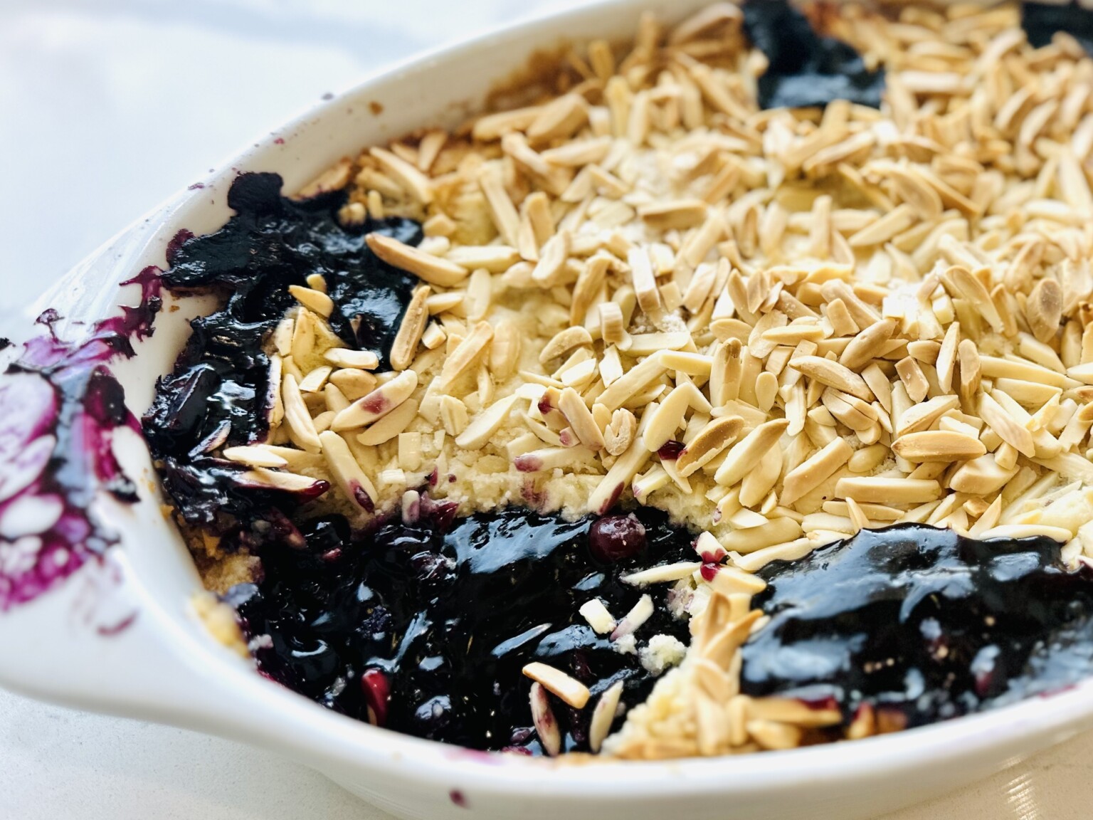 Easy Blueberry Dump Cake Using Blueberry Pie Filling