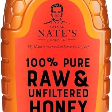 Nate's Pure Raw and Unfiltered Honey