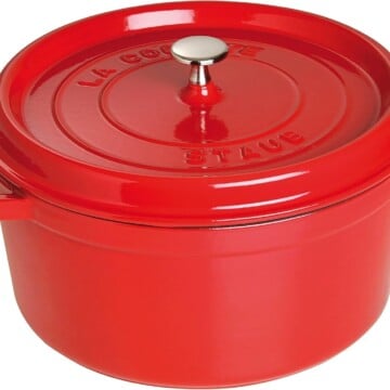 STAUB Cast Iron Round Cocotte, Dutch Oven, 7-quart