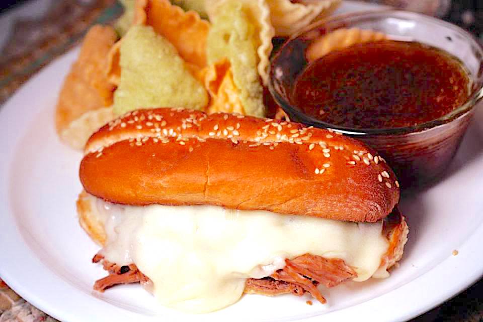 Slow Cooker French Dip Sandwiches