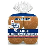 Mrs Baird's Large Seeded Hamburger Buns