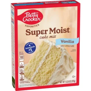 Betty Crocker Super Moist Vanilla Cake Mix