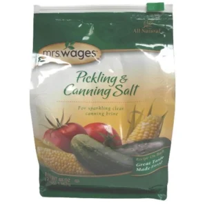Mrs. Wages Pickling Canning Salt Pickling Salt