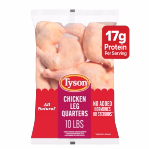 Tyson Chicken Leg Quarters